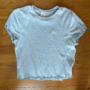 Smocked Tee